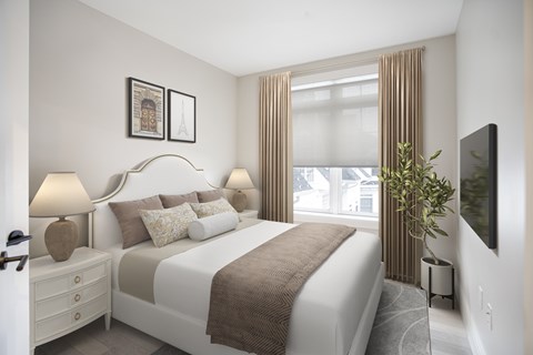 Floor plan for 2 beds, 2 baths, 1544 sqft